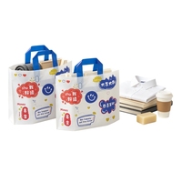 En stock – Vente en gros – Sacs en plastique avec poignée découpée et logo personnalisé pour le commerce de détail, les vêtements et les cadeaux