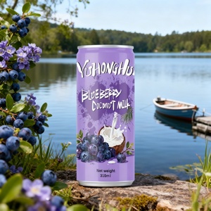 低脂肪植物プロテインドリンク310mlマルチフレーバーカスタマイズミルク飲料オートミールピーナッツミルクOEM ODM缶 - Product Image 4