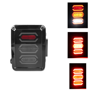 Ahumado vengador <span class=keywords><strong>LED</strong></span> 4th cuarta generación <span class=keywords><strong>luces</strong></span> de cola para Jeep Wrangler JK 07-2017 - Product Image 2