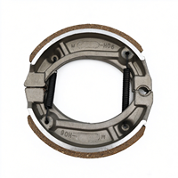 Plaquettes de frein XF125 177,5g en aluminium pour frein à tambour, pour moto 125cc, remplacement pour usage quotidien