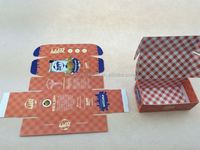 Insertos de Cartón para Embalaje, Fundas Colgantes, Laminación Brillante/Mate, Grabado en Relieve, Impresión UV, Papel de Arte Reciclable de 300-400 g/m²