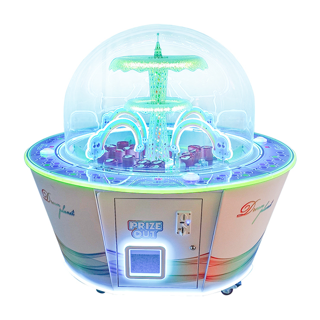 Marwey Hot Sale Cute Fec Game Machine Multiplayer Coin Operated Kids Pusher Candy Toy Prize Gift Machine Wholesale