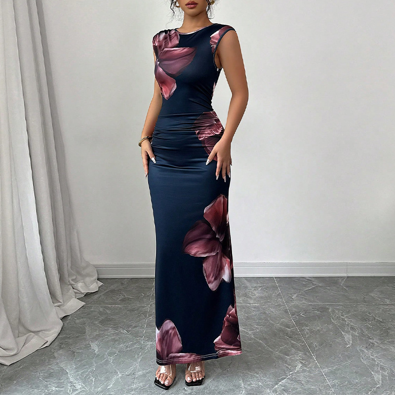 knee length dresses for ladies Soft Long Sleeve Bodycon Dress for Everyday Wear