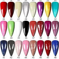 Kit de Manucure Nail Art avec Vernis Semi-Permanent Gel UV, Lampe UV et Ponceuse