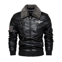 Veste de Moto en Fausse Fourrure à Fermeture Éclair pour Homme, Manteau d'Automne en Polaire pour Pilote Vintage, Noir, Marron, Hiver