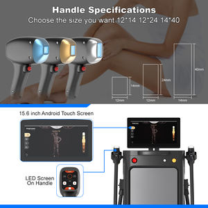 Para máquina de depilación láser de diodo portátil Seaheart 808nm con 3 longitudes de onda (755 808 1064nm) para todo tipo de piel Uso de belleza - Product Image 2