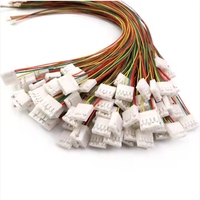 Tùy chỉnh JST XH Cáp 1.0 2.0 2.54 mét Pitch 2 3 4 5 6 7 8 9 10 Pin nối nam nữ ZH PH XH Molex JST dây nịt dây điện