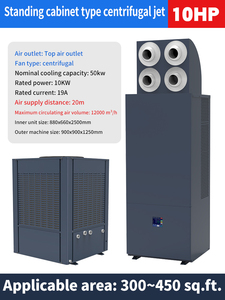 เครื่องปรับอากาศระบายความร้อนแบบยืนแยกหน่วยสำหรับพื้นที่ขนาดใหญ่ - Product Image 5