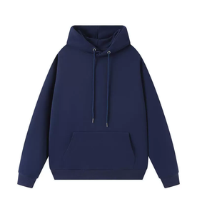 Sweat à capuche polaire oversize décontracté pour homme, couleur unie, imprimé numérique, anti-boulochage, collection automne - Product Image 2