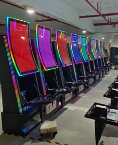 Machine de jeu incurvée de 43 pouces avec interrupteur intégré, machine de jeu avec prix d'usine, qualité supérieure, armoire neuve - Product Image 2