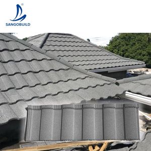 Toaks — carreaux de toit polyvalents africains, carreaux en alliage de zinc avec revêtement en pierre à basse couleur, toitures composite en métal, russie et pays nordiques, vente en gros - Product Image 4