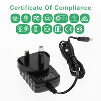 Adaptateur d'alimentation LED à commutation 12V 1A, transformateur mural AC 110V à 12V pour bandes lumineuses LED