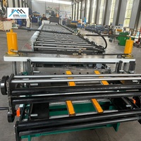 Machine automatique populaire chinoise pour tôles de toiture trapézoïdales IBR en acier coloré, double couche, avec moteur à roulement à engrenages, largeur d'alimentation 1200 mm