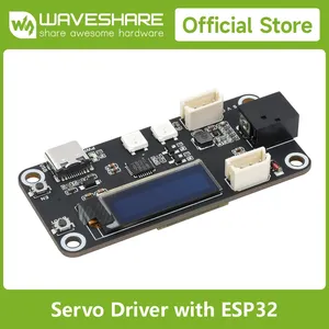 Placa de Expansión de Controlador de <span class=keywords><strong>Servo</strong></span> Waveshare ESP32 con Interfaz Tipo-C, Alimentación de 12V, Control Preciso para <span class=keywords><strong>Servo</strong></span> de Bus Serial, Pruebas DIY - Product Image 6
