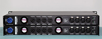 Amplificateur de puissance en rack 1U 400W Amplificateur de haut-parleurs audio domestique 800W 4 canaux Classe D Circuit PFC Amplificateur de haut-parleurs PA