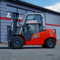 Chariot élévateur diesel HELI CPCD50 de 5 tonnes avec nouvelle transpalette pour les commerces de détail et les ateliers de réparation de machines