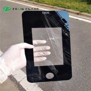 Verre trempé transparent personnalisé FELIX avec revêtement AR Gorilla et impression sérigraphique, haute transmission pour usage industriel - Product Image 1