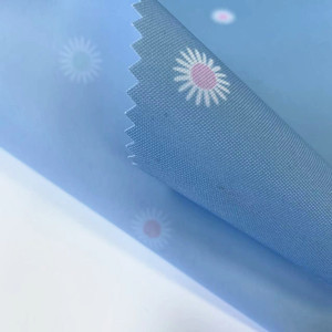 Tissu Oxford 300D imperméable enduit de <span class=keywords><strong>TPE</strong></span> à imprimé floral 100% polyester pour sac à dos/sac d'école - Product Image 3