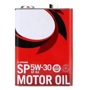 Lata de óleo de motor Toyota SP5W-30 óleo lubrificante de motor totalmente sintético 4L