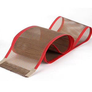 درجة حرارة عالية من الغذاء لحزام تفلون حزام سير سير مسطح مع دعم تخصيص OEM - Product Image 1