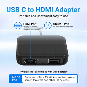 Adaptateur sans fil Bluetooth Carplay TV Mate OEM pour voitures universelles, convertisseur pour lecture multimédia, bars TV - Product Image 5