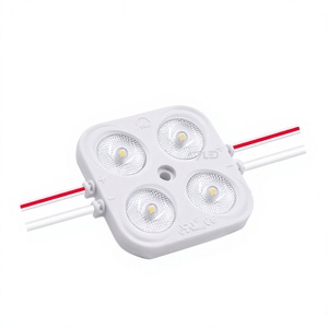 DC12V 3W IP67 Impermeable 180 °   Módulos LED Ultrasónicos de 4 LED para Letreros Luminosos y Cajas de Luz - Product Image 1