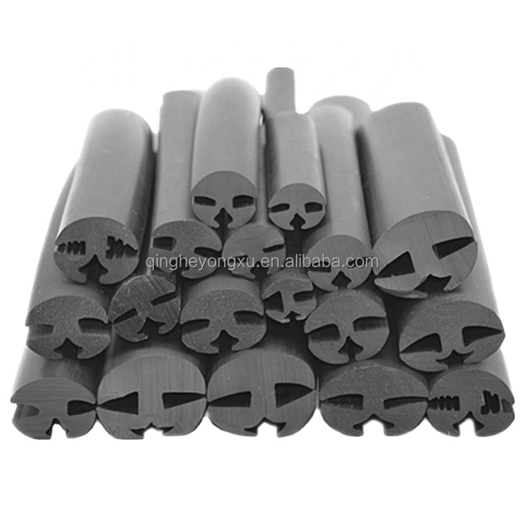 waterproof t shaped weather glass window rubber seal strip for Electric tricycle