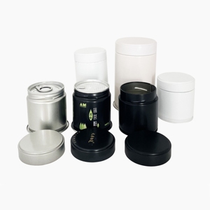 Wholesale Food Grade 40g Matcha Tea & <b>Chocolate</b> Tinplate Packaging <b>Tin</b> Can Small Round with Screw Lid - Product Image 3