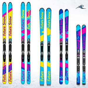 Skis en bois personnalisés, taille étroite, carving de précision, conformité à la norme EN ISO, sécurité évaluée, rigidité torsionnelle élevée, léger, design axé sur la vitesse - Product Image 1