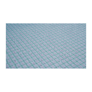 ผ้าทวีดแฟนซีคุณภาพพรีเมียม ผลิตในเกาหลี สีเขียวอมม่วงเมทัลลิก ทอลายแฟนซี รับผลิตแบบ OEM และ ODM ผ้าทอสั่งทำพิเศษ - Product Image 2