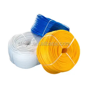 Durable 3 strand polyethylene rope in coil pe twine