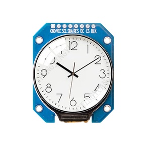 1.28 นิ้ว 240×240 โมดูลจอแสดงผล TFT LCD แบบวงกลม GC9A01 SPI จอแสดงผลอุตสาหกรรมสำหรับแผง IoT ของเครื่องมือ CHY - Product Image 3