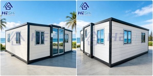 บ้านสำเร็จรูปหรูหราแบบดีไซน์เนอร์พร้อมส่งภายใน 20 วัน บ้านคอนเทนเนอร์แบบขยายได้ขนาด 20 ฟุต บ้านพักแบบโมดูลาร์ 2 3 4 ห้องนอน บ้านพักตากอากาศแบบพับได้ทันสมัย - Product Image 2