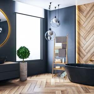 Foldable Bamboo <strong>Free</strong>-<strong>Standing</strong> <strong>Towel</strong> Rack <strong>Towel</strong> Holder Bamboo Ladder <strong>Towel</strong> Rack Stand Bamboo <strong>Towel</strong> Rack with 3 Shelves 3 <strong>Rails</strong> - Product Image 3