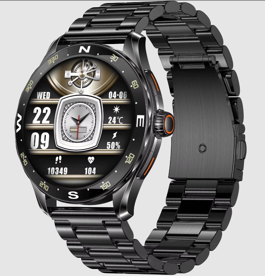 Cinturino in acciaio nero