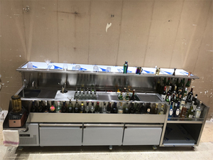 Vinh Quang nhà máy điện thoại di động trạm <span class=keywords><strong>Bar</strong></span> thương mại cocktail với <span class=keywords><strong>Countertop</strong></span> - Product Image 3