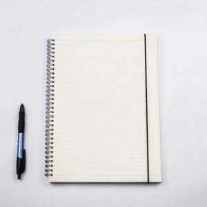 Carnets spirales personnalisables pas chers A5, agendas de voyage en cuir, fournitures de planification en gros, tissu PP par sublimation, 100 feuilles - Product Image 1