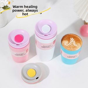 Vaso Térmico Owala de 12oz para Café, Acero Inoxidable 304, Aislamiento al Vacío de Doble Pared, Pajita de Silicona, para Camping, Actividades al Aire Libre, Regalos - Product Image 3