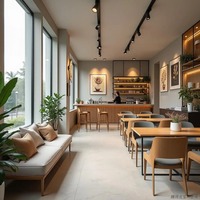 Nouvelle conception de maison préfabriquée de luxe moderne en conteneur, maison préfabriquée, magasin de café en conteneur personnalisé