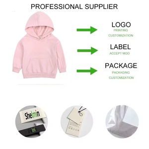 子供服卸売子供スウェットスーツ古典的なカジュアルプルオーバースウェットシャツ女の子のためのトップパーカー - Product Image 3
