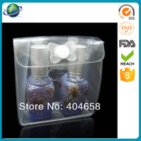 Sac en plastique transparent en PVC avec bouton-pression Sac à fermeture éclair en PVC Petit sac en plastique Machine à fabriquer des sacs en plastique