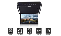 24 pulgadas de gama alta de lujo de Venta caliente de encargo de negocios van Monitor de techo Pantalla de techo multimedia coche TV