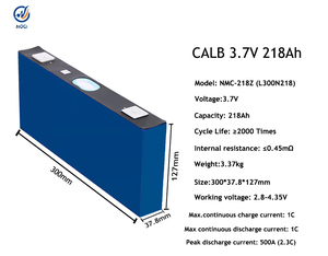 แบตเตอรี่ NMC แบบแท่งปริซึมใหม่เอี่ยม 3.7V 50Ah 58Ah 59Ah 66.2Ah 93Ah 114Ah 117Ah 141Ah 151Ah 218Ah 280Ah เซลล์ลิเธียมไอออน - Product Image 6