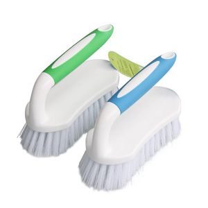 Brosse de nettoyage à poils rigides pour baignoire, évier, sol, avec poignée confortable, brosse de douche, brosse de cuisine, brosse de salle de bain - Product Image 1