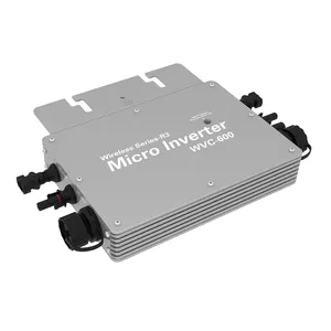 WVC-600 600w רשת עניבת מיקרו מהפך גל סינוס MPPT פוטו IP65 עמיד למים Microinverter