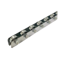Nouvelle glissière silencieuse antistatique en acier au carbone et plastique avec rail en aluminium pour le transport dans les restaurants et hôtels - Alliage Fluen