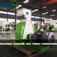 Nueva Línea de Producción de Pellets de Madera de Melaza Completa con Diseño Razonable y Precio de Fábrica