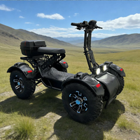 Quad électrique 4x4 puissant 60V 60Ah 10000W tout-terrain, véhicule professionnel pour adultes