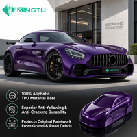 Film de protection de peinture TPU OEM ODM en gros, 300 couleurs, auto-réparant, mat, brillant, satiné, 1,52x17m, film de covering automobile, directement de l'usine