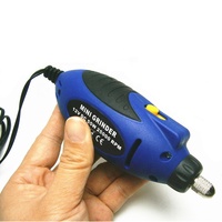 Mini-scie à aiguiser électrique, fournitures professionnelles, taille haute, instrument d'aiguisage, meuleuse portative 12 V, 220 V